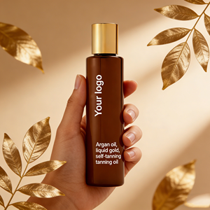 Aceite Bronceador Natural de <span class=keywords><strong>Zanahoria</strong></span> para un <span class=keywords><strong>Bronceado</strong></span> Intenso y Oscuro, <span class=keywords><strong>Acelerador</strong></span> de <span class=keywords><strong>Bronceado</strong></span> Corporal Hidratante para Tomar el Sol en la Playa, Piel Dorada - Product Image 2