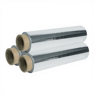 Polished <b>Reflective</b> Surface Insulating Metallic Woven Fabric Roll Heat Radiation Protection Hermetic Sealing Breathable - Product Image 1