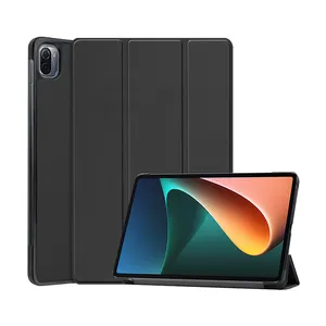 CYKE三折翻盖平板电脑外壳11英寸平板电脑套适用于小米Mipad 5 5pro 5g 2021 11英寸