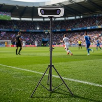 Caméra d'action professionnelle IA pour enregistrement de stades de football, suivi automatique et diffusion en direct