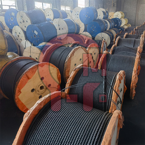 HLM 304/316 해양 등급 스테인리스 스틸 와이어 로프, 7x7 7x19 PVC 코팅 케이블 (리프팅, 건축, 장식용) - Product Image 5