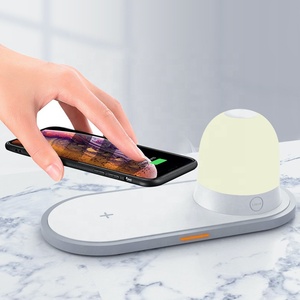 <span class=keywords><strong>Cargador</strong></span> inalámbrico de 10W con lámpara de luz nocturna <span class=keywords><strong>Cargador</strong></span> inalámbrico de carga rápida para <span class=keywords><strong>iPhone</strong></span> X <span class=keywords><strong>XS</strong></span> <span class=keywords><strong>Max</strong></span> 8 para S10 S9 para - Product Image 4