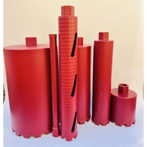 Khuyến mãi nóng: mũi khoan kim cương thép 220mm, lỗ khoan ren 1-1/4 inch, dùng cho đá cẩm thạch, bê tông cốt thép, kim loại, cắt, hàn - Product Image 2