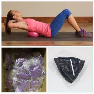 25Cm PVC Water-Resistant <b>Yoga</b> Fitness <b>Ball</b> Equipment for Gym Body Building Workout - Product Image 6