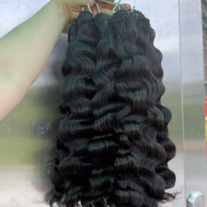 Paquete de Cabello Humano Natural Ondulado Virgen 613, Rizado Indio, Doble Trama a Máquina, Apto para Decoloración - Product Image 3