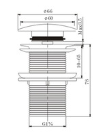 Siphon de vidange moderne pour lavabo de salle de bain et évier de cuisine, avec installation facile