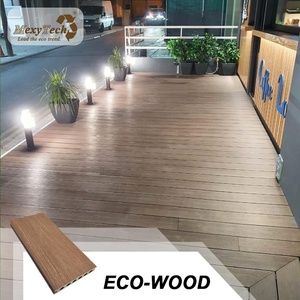 Mexytech Mũ <span class=keywords><strong>Coextrusion</strong></span> Decking Rỗng 140*22Mm Ngoài Trời <span class=keywords><strong>Composite</strong></span> Sàn - Product Image 4