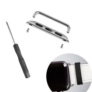 Nuovo classico in acciaio inox cinturino adattatore cinturino cinturino di collegamento per <span class=keywords><strong>Apple</strong></span> <span class=keywords><strong>Watch</strong></span> serie Ultra 2 9 8 <span class=keywords><strong>7</strong></span> 6 5 adattatore in metallo - Product Image 5