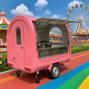 OEM Oem Mobile Truck Stainless Steel Ice Cream Street Cheap Food Trailer Hotdog <b>Cart</b> - Product Image 1