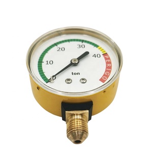 Manomètre en acier semi-inoxydable de 2.5 pouces manomètre à faible pression hydraulique vapeur - Product Image 5