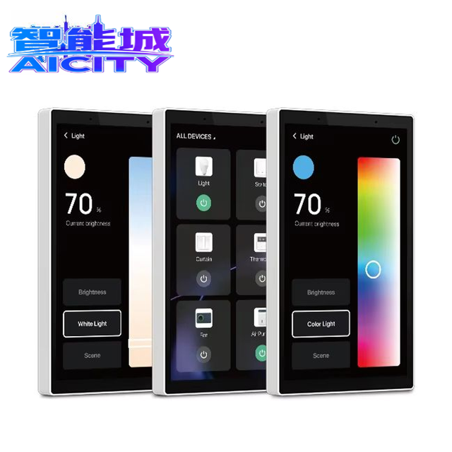 2026 New 5" Inch Touch Screen Zigbee Control Panel Smart Home Touch Screen Mobile APP Remote Control Zigbee Gateway
