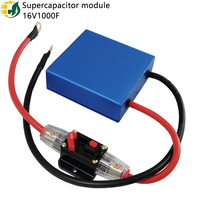 YKY 16V1000F graphène Super condensateur Module de batterie batterie externe démarreur de moteur ultra condensateur OEM/ODM avec disjoncteur boîte en aluminium