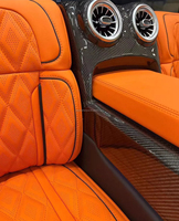 Meilleures ventes Accessoires d'intérieur de voiture de luxe Cloison de séparation intérieure de classe V avec écran TV pour W447 Vito