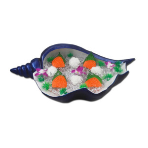 จานซาชิมิปลา<span class=keywords><strong>แซลมอน</strong></span>สีน้ำเงินรักษ์โลกสำหรับร้านอาหาร สไตล์ญี่ปุ่นเกาหลี ขนาด 13 นิ้ว ถาดเซรามิกรูปสี่เหลี่ยมผืนผ้าสำหรับซูชิ - Product Image 5