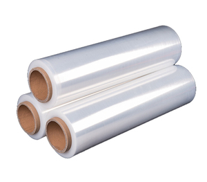 100% Lldpe High Strength <b>Transparent</b> Clear <b>Plastic</b> <b>Wrap</b> Seal Cover Pallet Strap Hand Use Stretch Film Roll Wrapping Film - Product Image 2