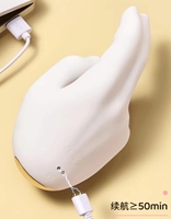 Handmassagegerät Großhandel Realistischer Finger-Bewegungs-Klitoris-Stimulator mit Heizfunktion Flexibler Handvibrator