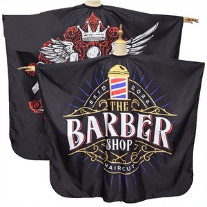 Cape de Coiffure Imprimée en Polyester Anti-Adhérent pour Salon de Coiffure - Product Image 3