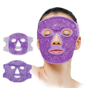 Masker Wajah Gel pendingin tidur, masker wajah Gel fleksibel masker wajah Gel dapat disetel dengan tali - Product Image 3