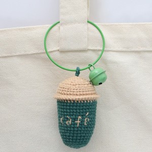 Pendentifs de poupées au crochet faits main, ornements de tasses à café au crochet, porte-clés tricotés, accessoires pour sacs - Product Image 3