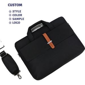 Une épaule Portable PU sac d'<span class=keywords><strong>ordinateur</strong></span> unisexe sac à main LOGO imprimer femmes cahier porte-documents hommes tablette couverture personnalisé sacs pour <span class=keywords><strong>ordinateur</strong></span> portable - Product Image 1