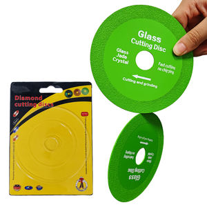 Disque de coupe turbo en maille diamantée industrielle pour verre, dalle de roche, haute efficacité, utilisation humide/sèche, personnalisable OEM 1,6 mm 100-125 mm - Product Image 5