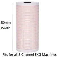 Vente chaude papier graphique ECG de haute qualité 108mm X 140mm X 140 feuilles papier d'enregistrement thermique pour machine ECG