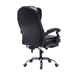 Chaise de jeu ergonomique en cuir noir réglable Matériau PVC Grand siège pivotant Design industriel Salle informatique <span class=keywords><strong>pas</strong></span> <span class=keywords><strong>cher</strong></span> Sillas <span class=keywords><strong>Gamer</strong></span> - Product Image 4