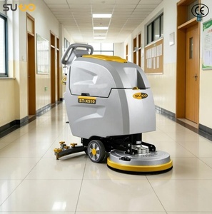 ST-X510 <b>Walk</b> Behind Floor Cleaning <b>Machine</b> 530mm Commercial Floor Scrubber for Warehouse Shopping Mall Office - Product Image 1