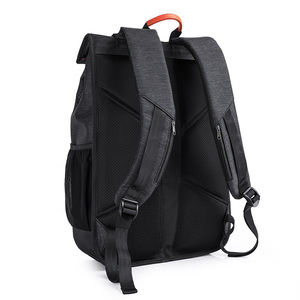Custom Wholesale Waterproof <b>Anti</b> <b>Theft</b> Usb Charging Laptop Men Travel School Bag Back Pack Rolltop <b>Backpack</b> - Product Image 4