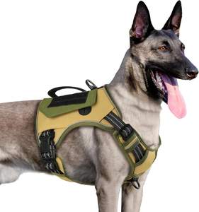 Échantillon gratuit harnais de gilet de chien de service tactique réfléchissant conçu sur mesure pour petits chiens sans traction pour une utilisation en extérieur - Product Image 4