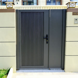 Modernes Automatisches Schiebetor aus Aluminiumlegierung Korrosionsbeständig Umweltfreundlich Langlebiges Design für Hotel- und Einkaufszentrum-Nutzung Doppeltore Nach Maß - Product Image 2