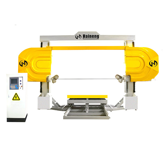 CNC Diamond Bead Wire Saw Stone Cutting Profiling Machine for Granite Marble Block