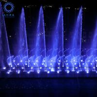 Fábrica de Fuentes en China, Diseño Gratuito, Fuente Musical para Estanques Grandes, Control DMX 512, Acero Inoxidable, 110V-380V