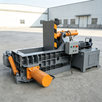 Mesin Press Baler Hidrolik Horizontal 125 Ton untuk Logam Bekas, Serpihan Logam, Kaleng Aluminium, dan Tembaga