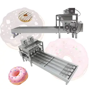 Small Industrial Fully Mochi High Quality Automatic Fryer Doughnut Make Mini Maker Donut Machine For Sale