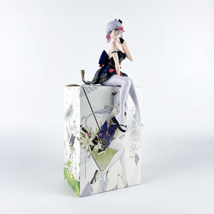 Venta caliente Genshin Impact <span class=keywords><strong>Kamisato</strong></span> Ayaka PVC figura de acción dibujos animados Anime estatua muñeca coleccionable juguete - Product Image 3