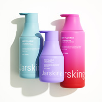 Bouteille en plastique carrée personnalisée de grande capacité PET 300 ml 500 ml 750 ml avec pompe pour cosmétiques, shampoing, lotion pour le corps, après-shampoing, soins de la peau