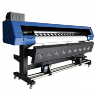 Impresora de Inyección de Tinta de Formato Ancho de 1.6m con Cabezal XP600 I3200 I1600, Impresora Eco Solvente de 1600mm para Impresión de Vinilos, Pancartas Flexibles y Adhesivos