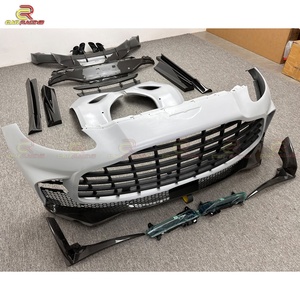 Kit de Conversión de Carrocería de Fibra de Carbono Estilo 707 para Aston Martin DBX 2024, Faldones Laterales, Difusor de Parachoques, Alerón, Guardabarros, Puntas de Escape - Product Image 3