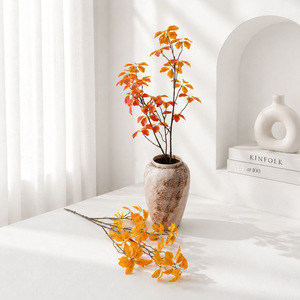 Flores Artificiales de Tela de Seda con Diseño de Guanyin y Loto, Estilo Chino, Follaje de Bajo Mantenimiento, Duraderas, Visualmente Atractivas para el Hogar - Product Image 3
