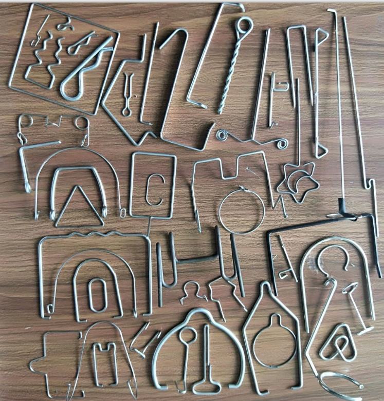 Wire Bending Customized CNC 3D Brass Bending Manufacture Stainless Steel Aluminum Alloy Wire Bending Service Custom Wire Forming