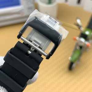 Luxury Mechanical Auto Ceramic <b>Case</b> Rubber Band Unisex <b>Watch</b> 40mm Dial Waterproof 3BAR - Product Image 6