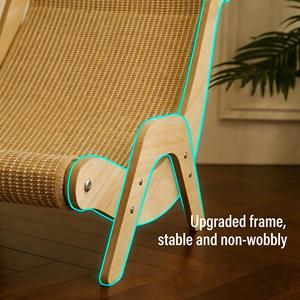 Grote kattenfauteuil Krabplank voor katten Kattenbank Huisdierhangmat Hennep Slijpklauw Grijppad Krasbestendig kattennest - Product Image 4