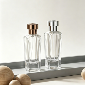 Flacons <span class=keywords><strong>de</strong></span> <span class=keywords><strong>parfum</strong></span> OEM, flacons <span class=keywords><strong>de</strong></span> <span class=keywords><strong>parfum</strong></span> vides 50 ml, vente en gros, rectangulaires 75 ml, anti-fuite, vintage, transparents, avec boîte - Product Image 1