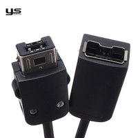Câble adaptateur Micro USB mâle vers Mini USB femelle 20 cm, cordon de charge et de données court pour caméra embarquée DVR