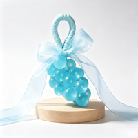 Savon artisanal en forme de grappe de raisin, parfumé, couleur personnalisée OEM, emballage en boîte cadeau en gros