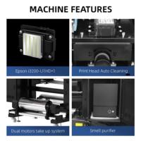 Refinecolor Nouvelle Arrivée 60cm Rouleau à Rouleau UV DTF Imprimante Uvdtf Autocollant Machine D'impression par Transfert pour Gobelets Articles Irréguliers