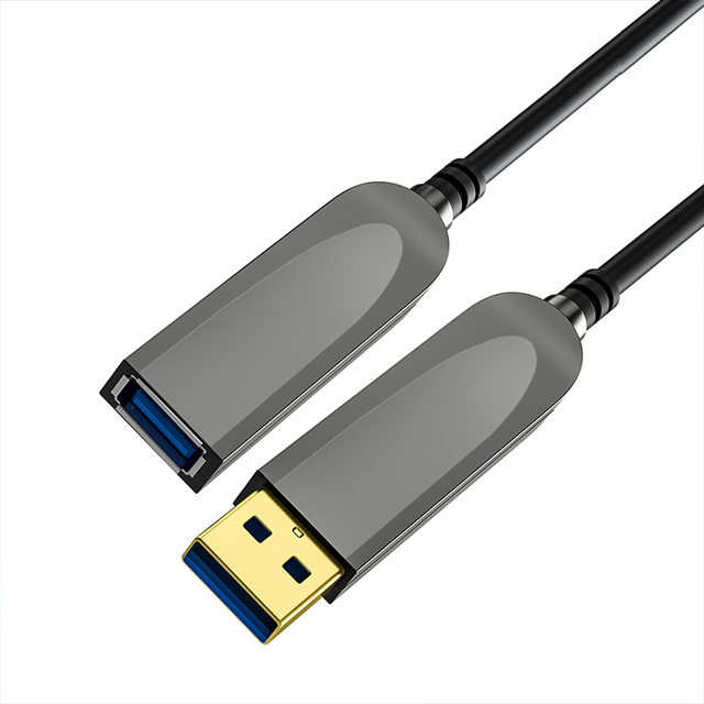 High Speed AOC USB 3.0 Extension Cable Support 5Gbps up to 50meter Optical Fiber signal Extension Cable Ten Gigabit Fiber