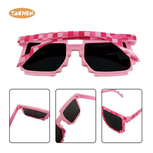 Óculos Pixel Retro Gamer YACHEN em Cores Sortidas para Festas de Aniversário de Crianças e Adultos - Product Image 3