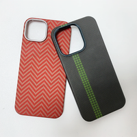 Étui de protection intégral Luxo Life en fibre de carbone 360° ultra-fin magnétique compatible avec la charge sans fil pour 16/15 Pro Max